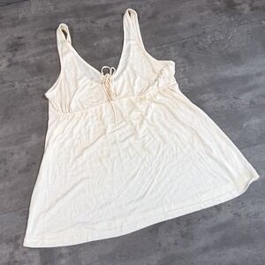 Vintage VTG Y2K 2000's 00's Old Navy Cami  White Tie Top Dress